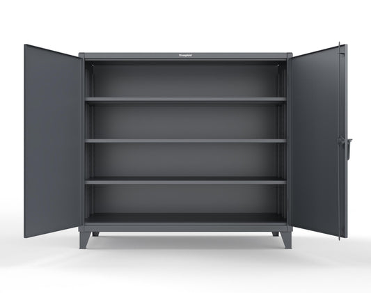 Extreme Duty 12 GA Cabinet with 3 Extra Deep Shelves - 72 In. W x 36 In. D x 66 In. H - 65-363-7024