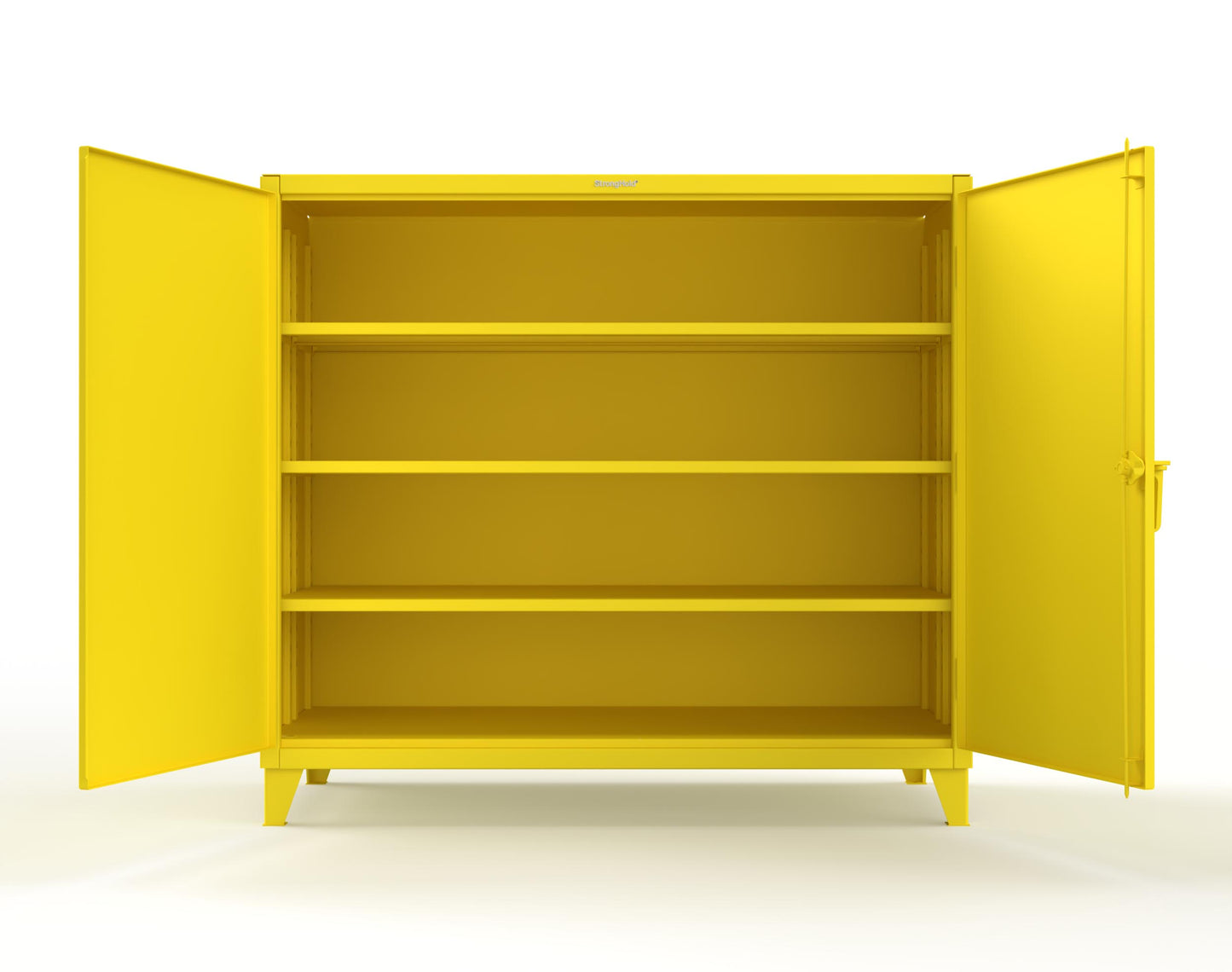 Extreme Duty 12 GA Cabinet with 3 Extra Deep Shelves - 72 In. W x 36 In. D x 66 In. H - 65-363-1021