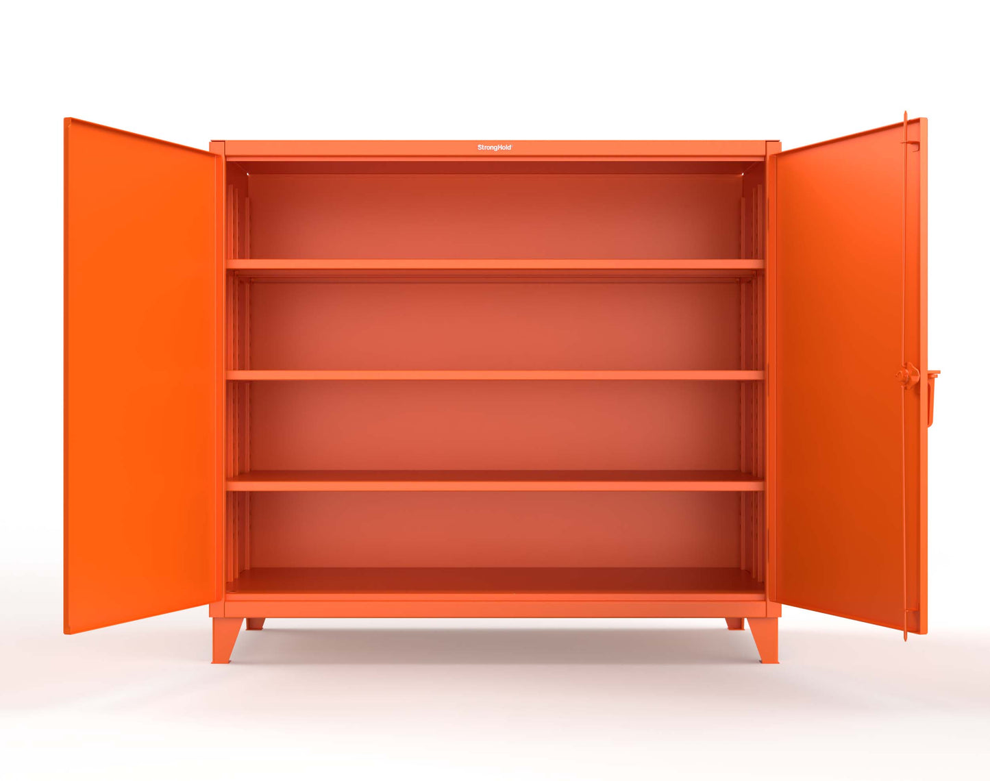 Extreme Duty 12 GA Cabinet with 3 Extra Deep Shelves - 72 In. W x 36 In. D x 66 In. H - 65-363-2009