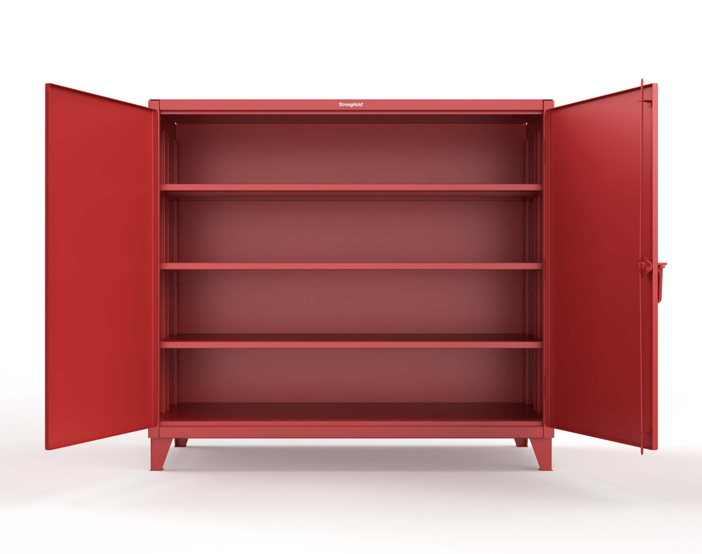 Extreme Duty 12 GA Cabinet with 3 Extra Deep Shelves - 72 In. W x 36 In. D x 66 In. H - 65-363-3001