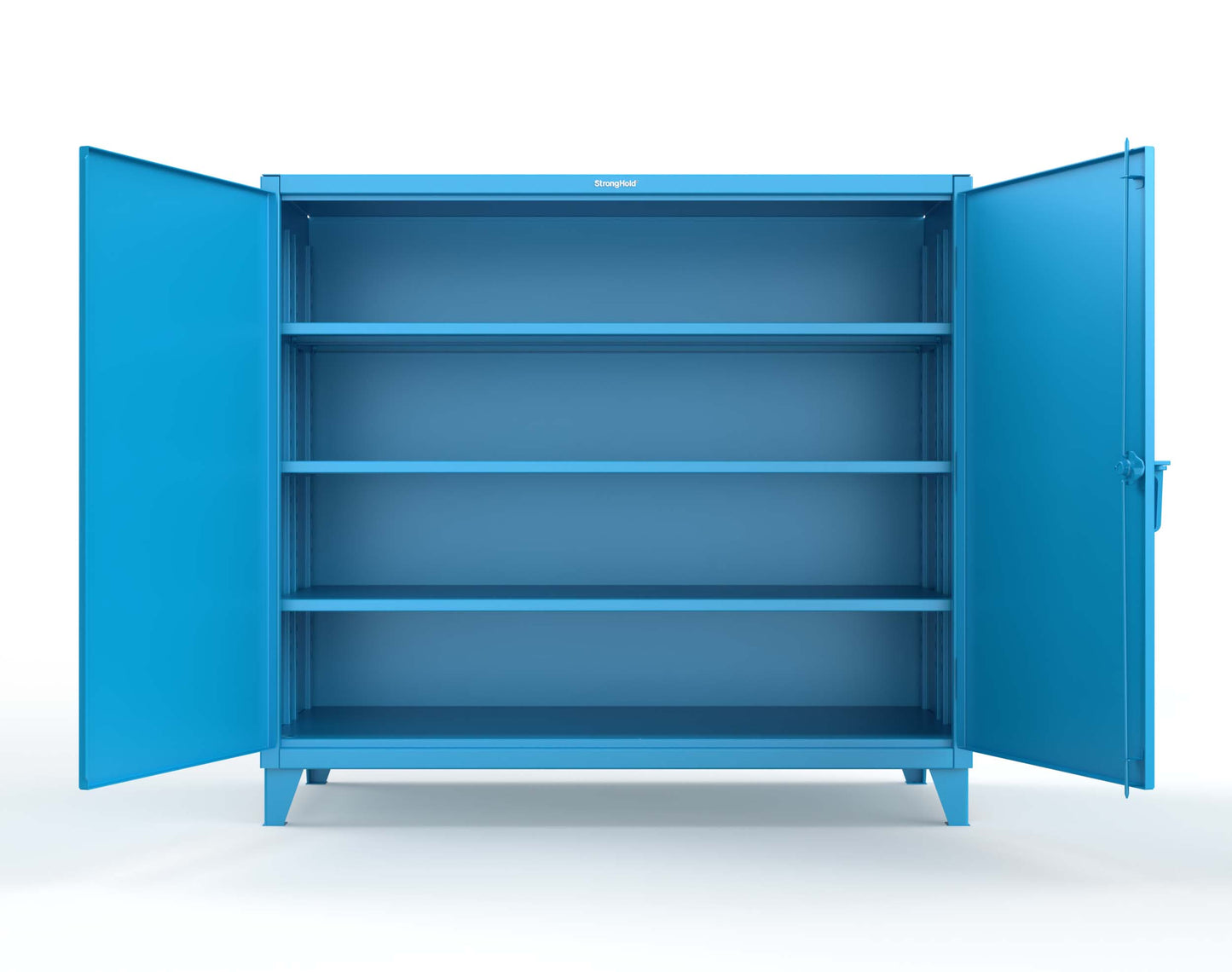 Extreme Duty 12 GA Cabinet with 3 Extra Deep Shelves - 72 In. W x 36 In. D x 66 In. H - 65-363-5012