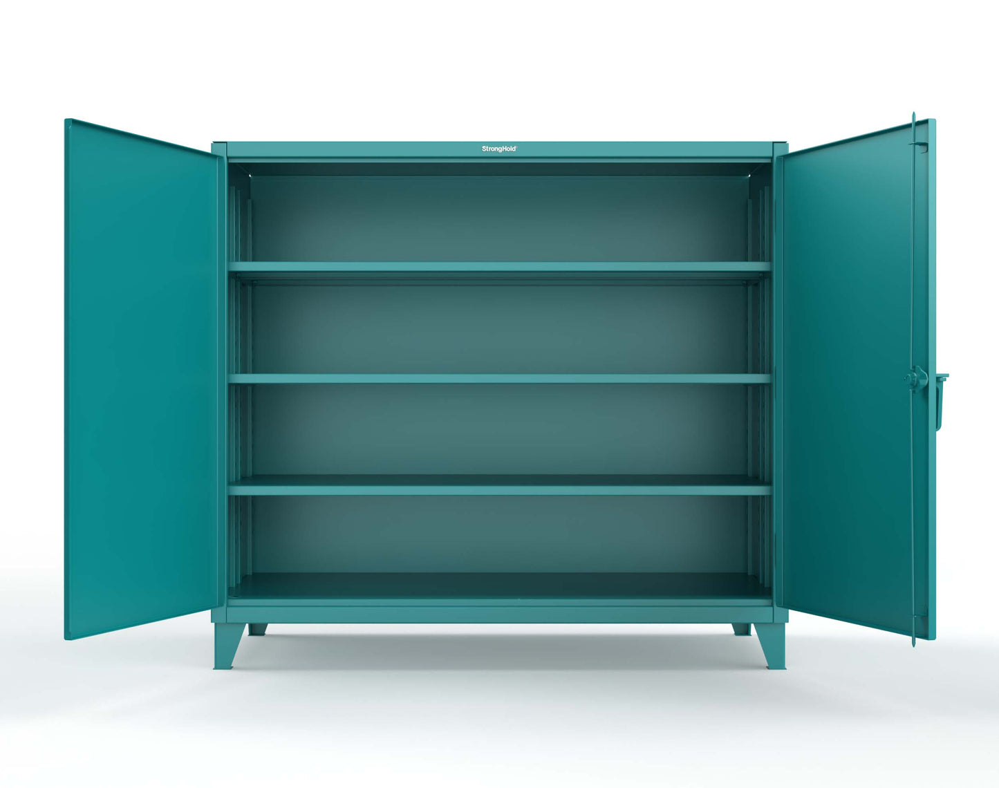 Extreme Duty 12 GA Cabinet with 3 Extra Deep Shelves - 72 In. W x 36 In. D x 66 In. H - 65-363-5021