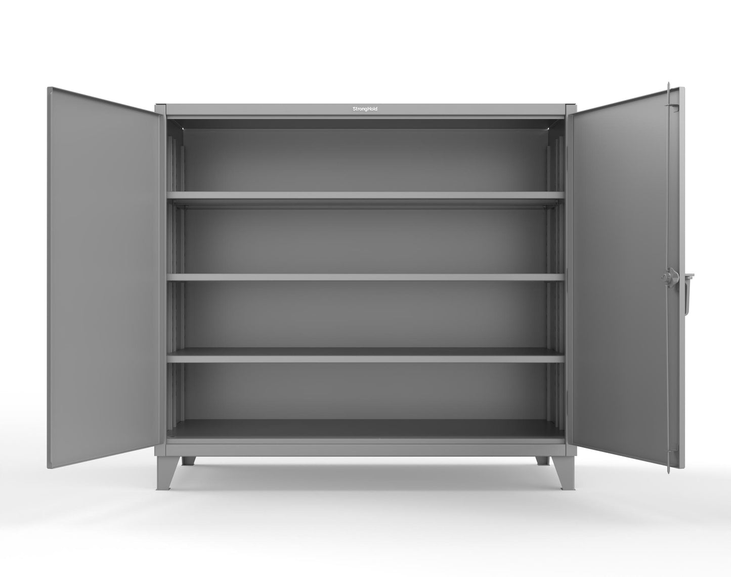 Extreme Duty 12 GA Cabinet with 3 Extra Deep Shelves - 72 In. W x 36 In. D x 66 In. H - 65-363-7037