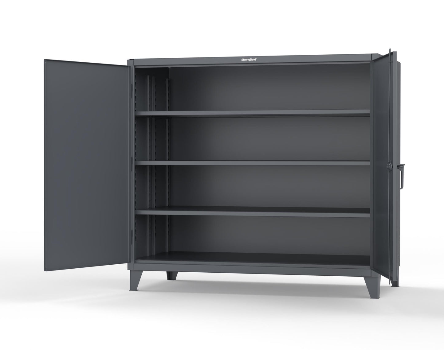 Extreme Duty 12 GA Cabinet with 3 Extra Deep Shelves - 72 In. W x 36 In. D x 66 In. H - 65-363-7024