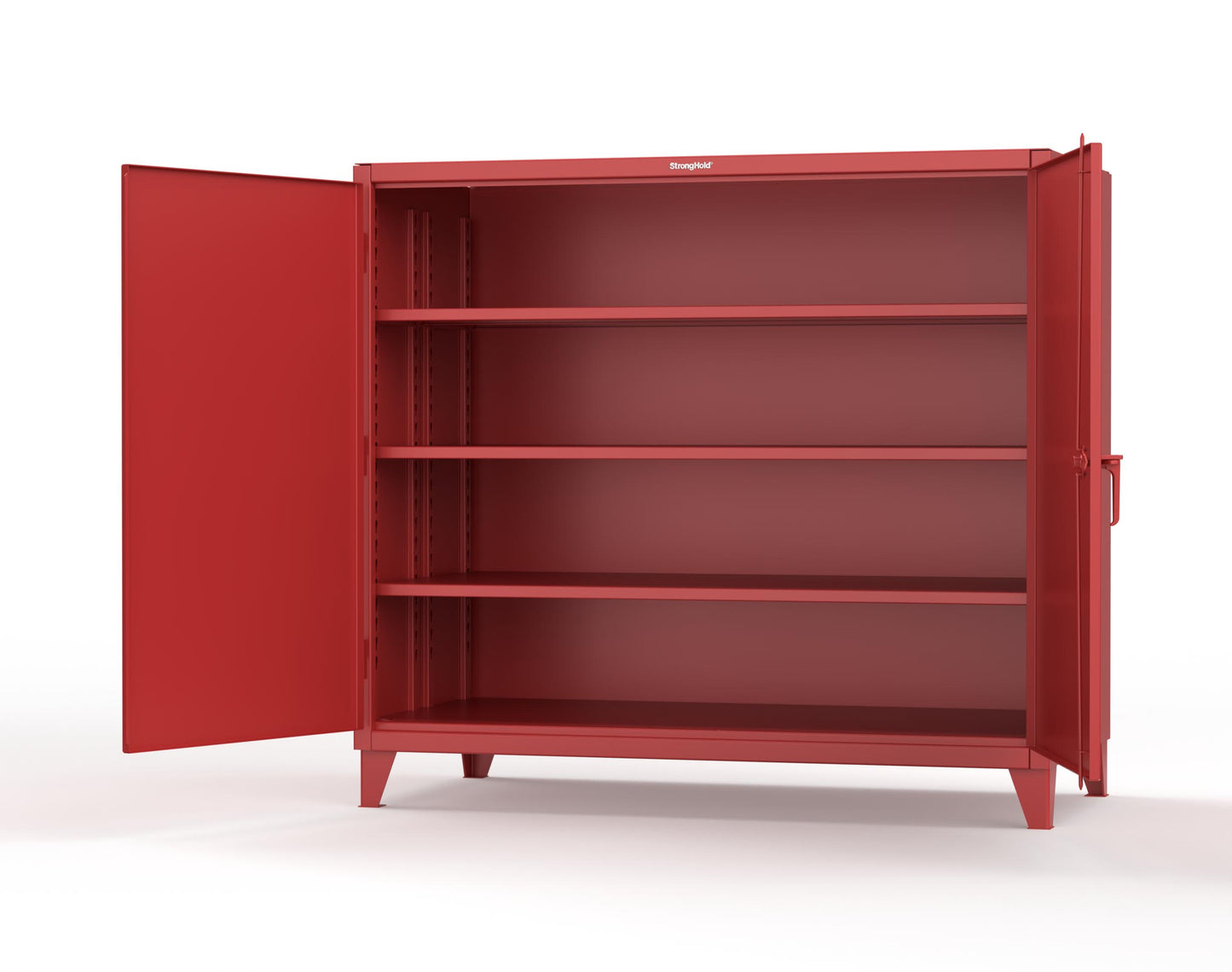 Extreme Duty 12 GA Cabinet with 3 Extra Deep Shelves - 72 In. W x 36 In. D x 66 In. H - 65-363-3001