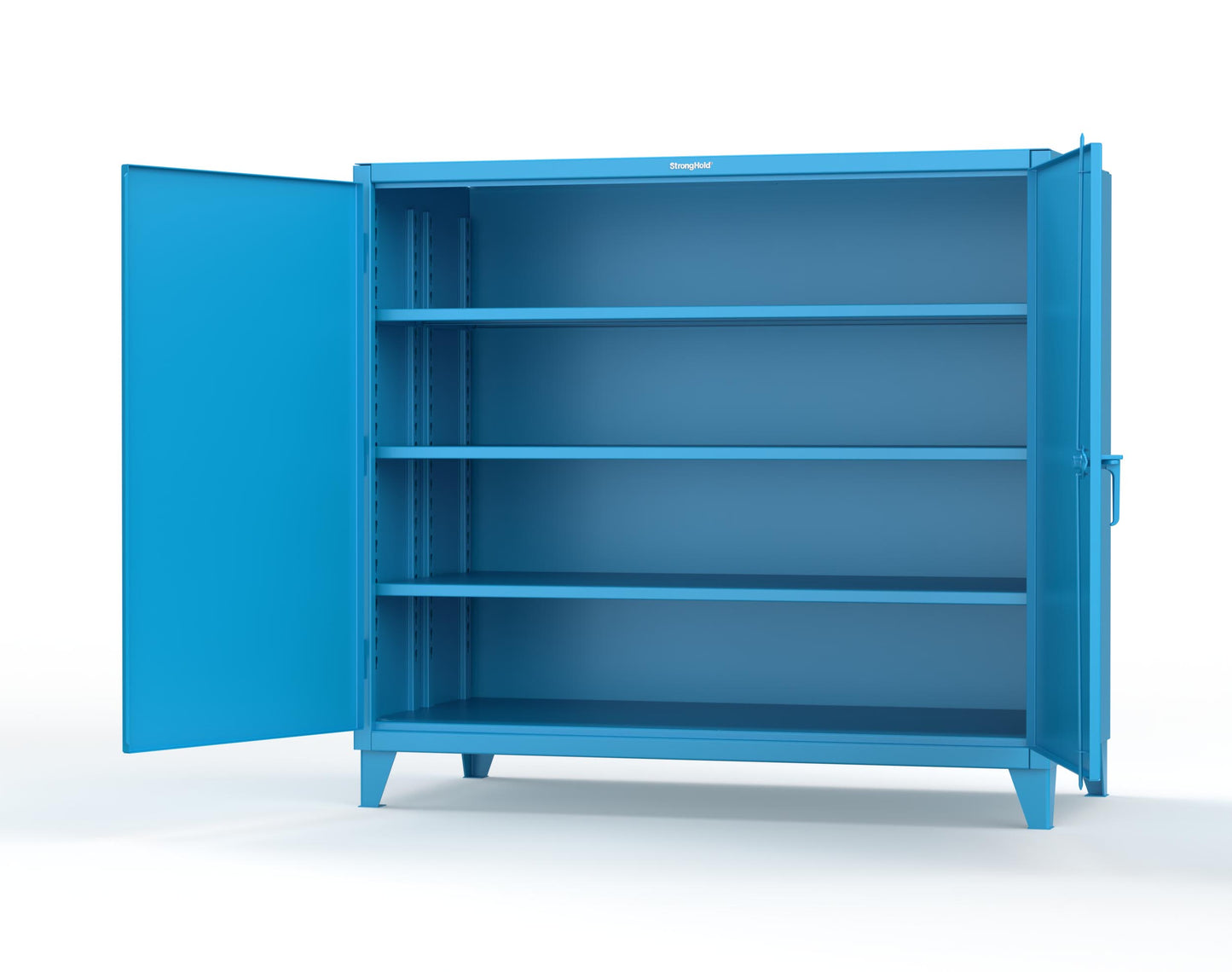 Extreme Duty 12 GA Cabinet with 3 Extra Deep Shelves - 72 In. W x 36 In. D x 66 In. H - 65-363-5012