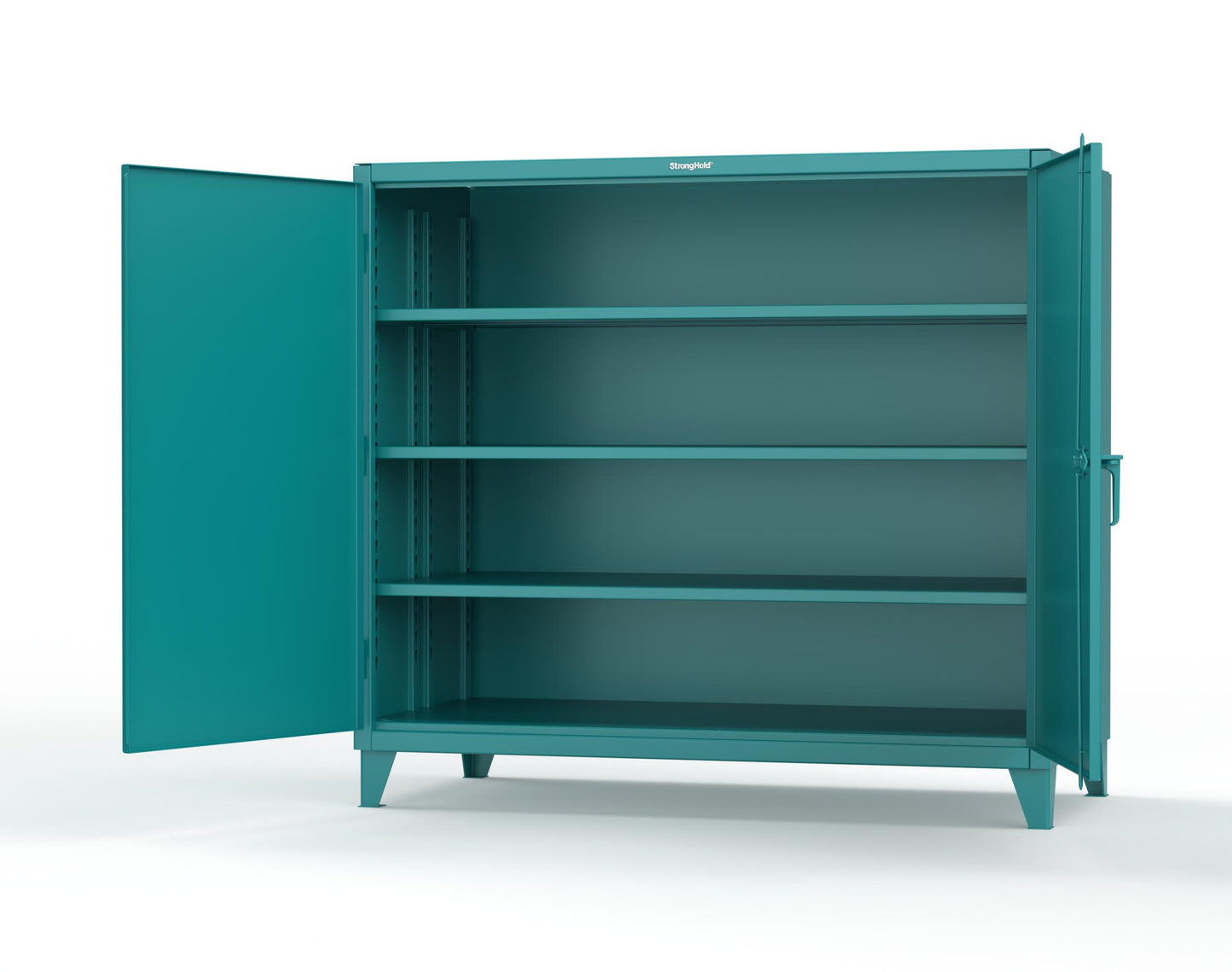 Extreme Duty 12 GA Cabinet with 3 Extra Deep Shelves - 72 In. W x 36 In. D x 66 In. H - 65-363-5021