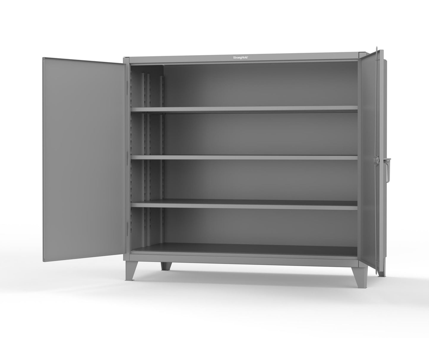 Extreme Duty 12 GA Cabinet with 3 Extra Deep Shelves - 72 In. W x 36 In. D x 66 In. H - 65-363-7037
