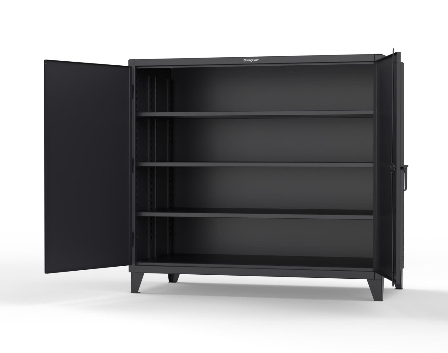 Extreme Duty 12 GA Cabinet with 3 Extra Deep Shelves - 72 In. W x 36 In. D x 66 In. H - 65-363-9005