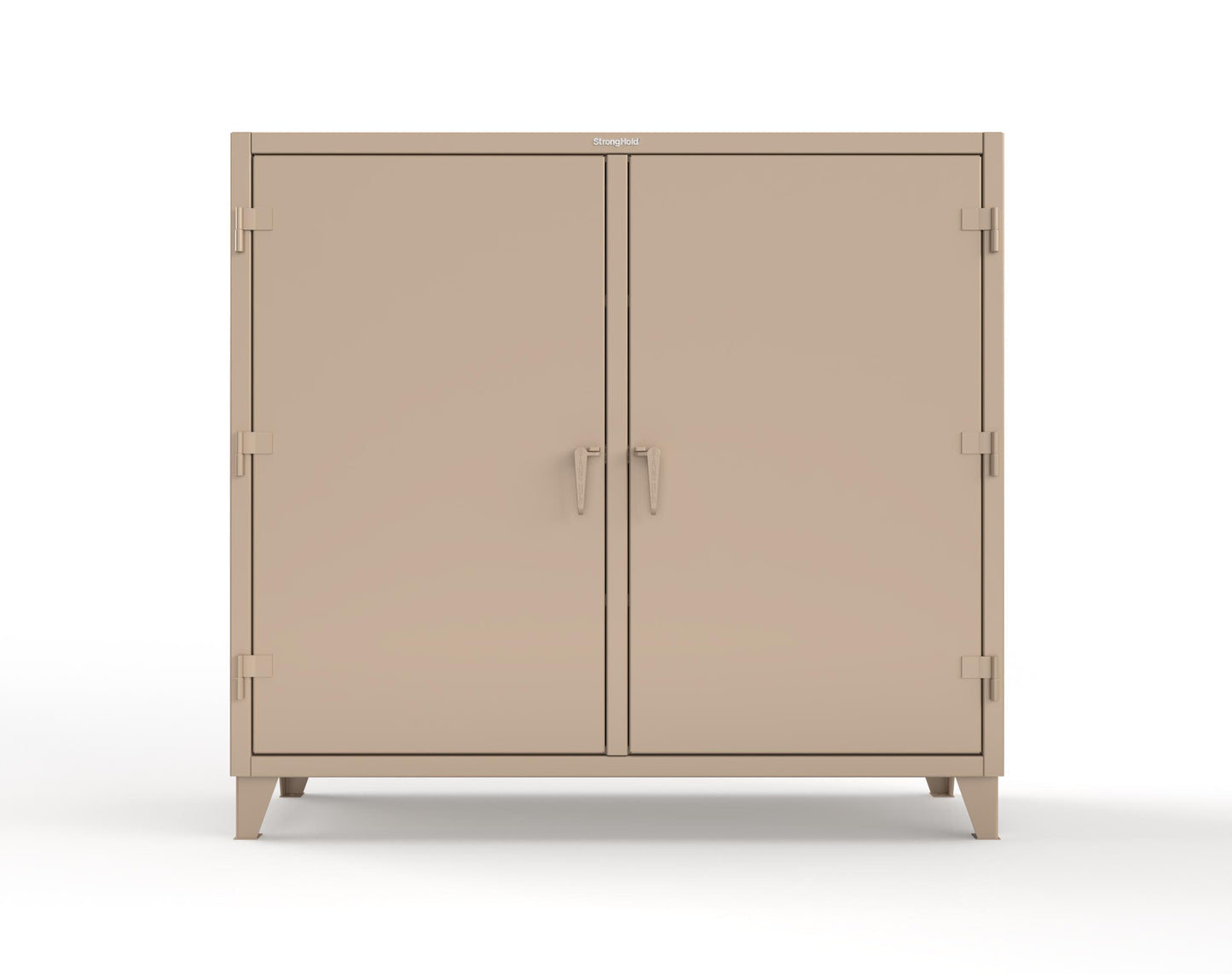 Extreme Duty 12 GA Double Shift Cabinet with 6 Shelves - 72 In. W x 24 In. D x 66 In. H - 65-DS-246-1019