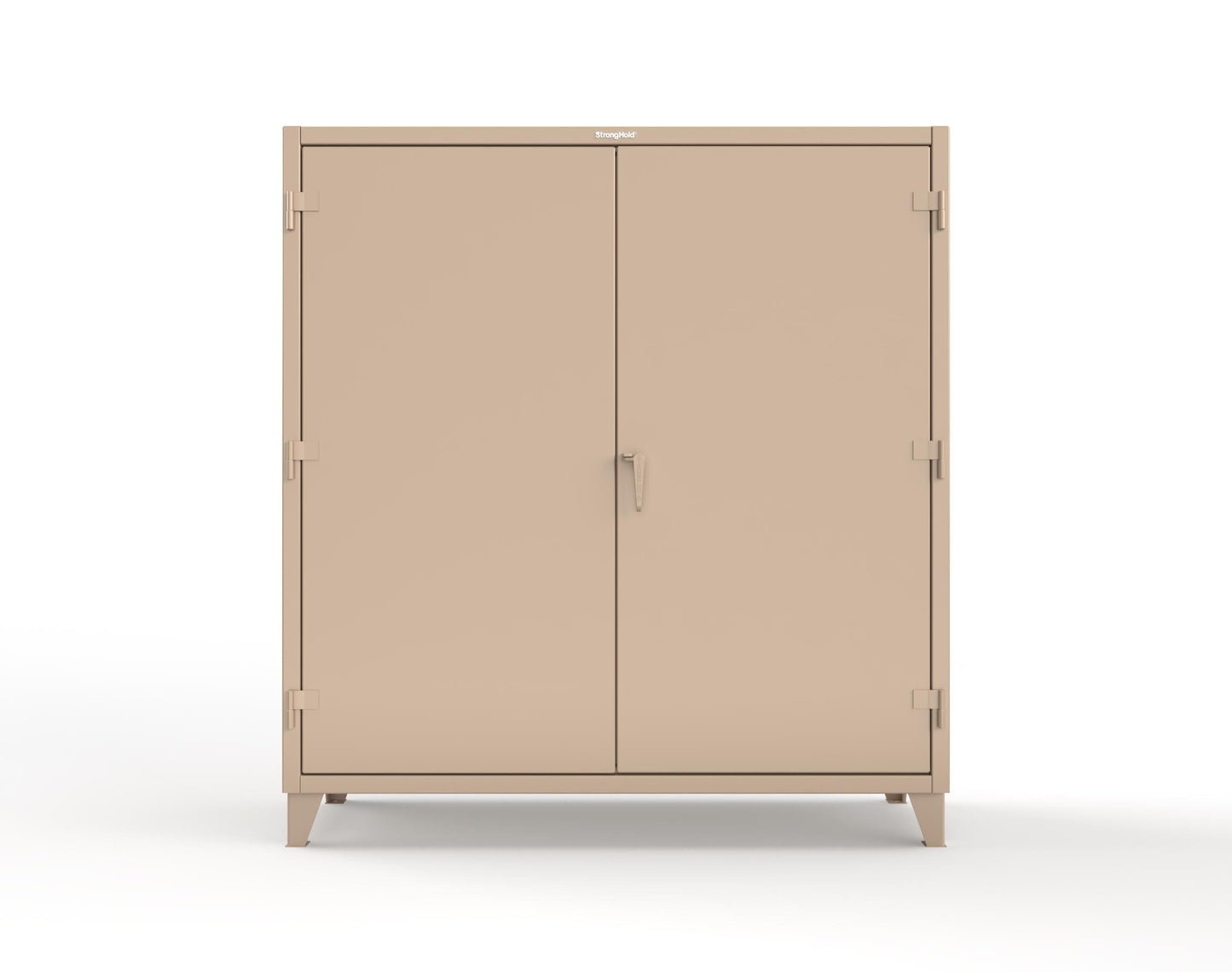 Extreme Duty 12 GA Rigging Cabinet with 24 Hooks - 72 In. W x 24 In. D x 78 In. H - 66-240-24-1019