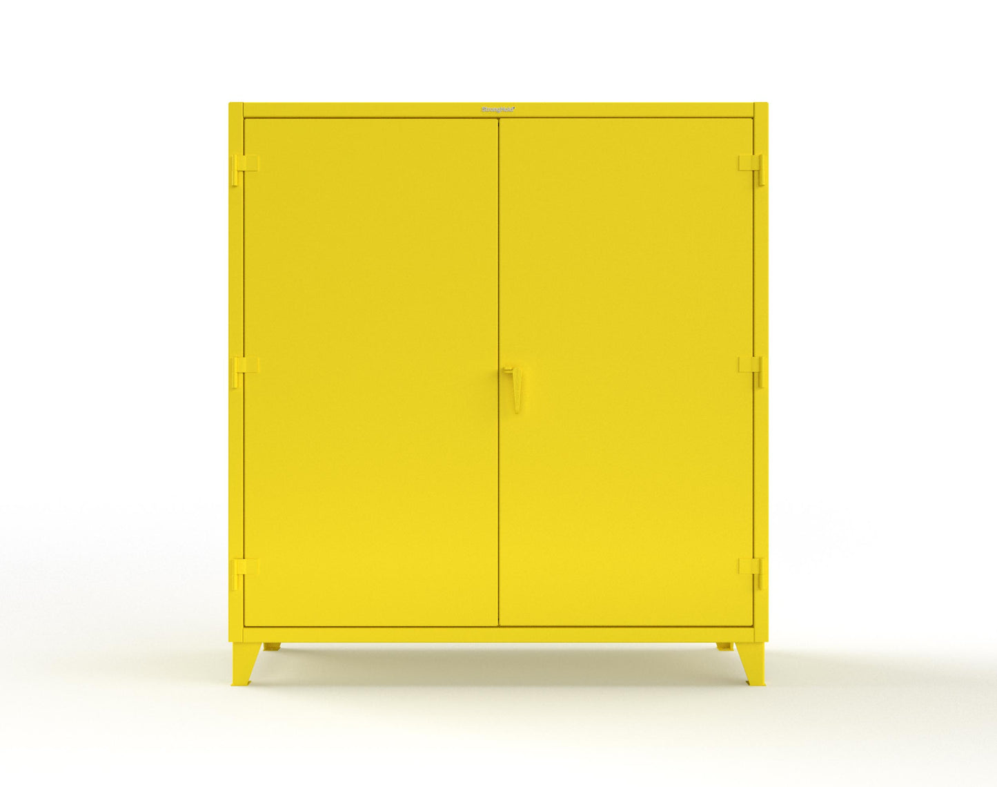 Extreme Duty 12 GA Rigging Cabinet with 24 Hooks - 72 In. W x 24 In. D x 78 In. H - 66-240-24-1021