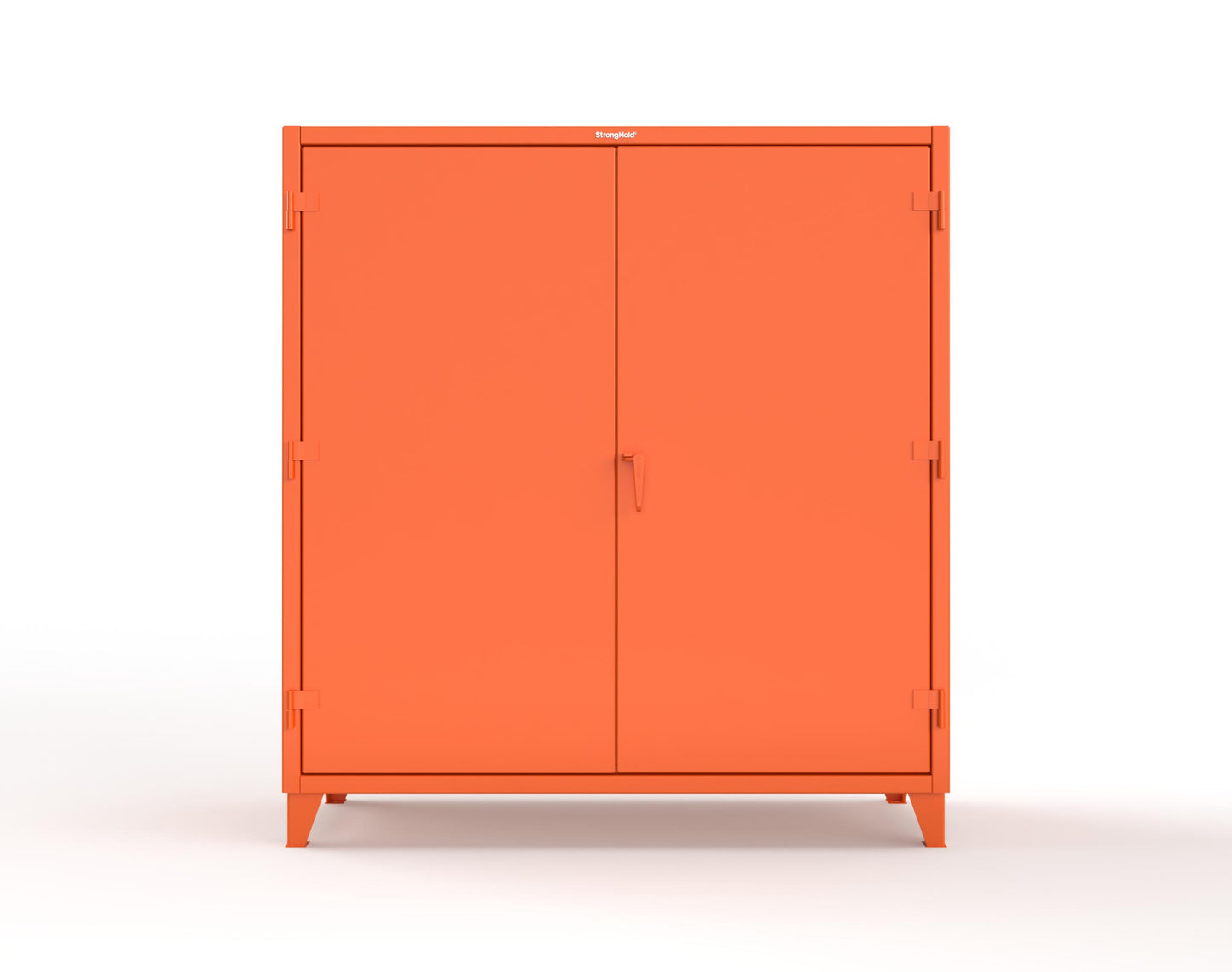 Extreme Duty 12 GA Rigging Cabinet with 24 Hooks - 72 In. W x 24 In. D x 78 In. H - 66-240-24-2009