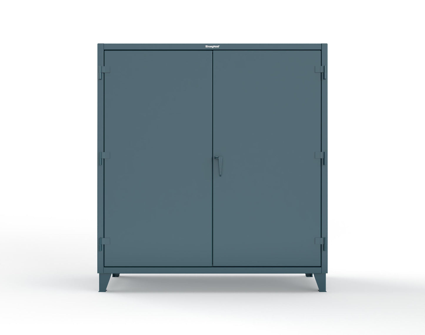 Extreme Duty 12 GA Rigging Cabinet with 24 Hooks - 72 In. W x 24 In. D x 78 In. H - 66-240-24-5001
