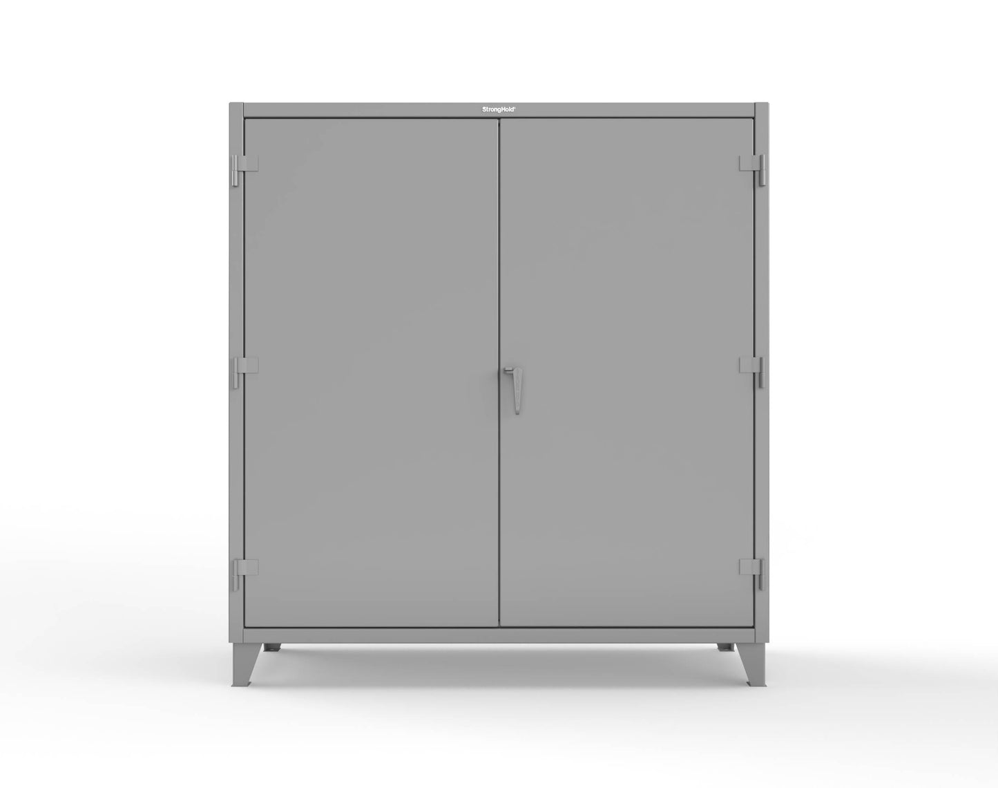 Extreme Duty 12 GA Rigging Cabinet with 24 Hooks - 72 In. W x 24 In. D x 78 In. H - 66-240-24-7037