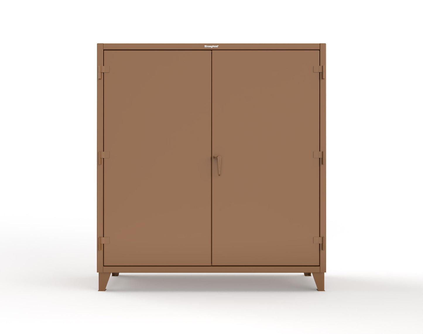 Extreme Duty 12 GA Rigging Cabinet with 24 Hooks - 72 In. W x 24 In. D x 78 In. H - 66-240-24-8008