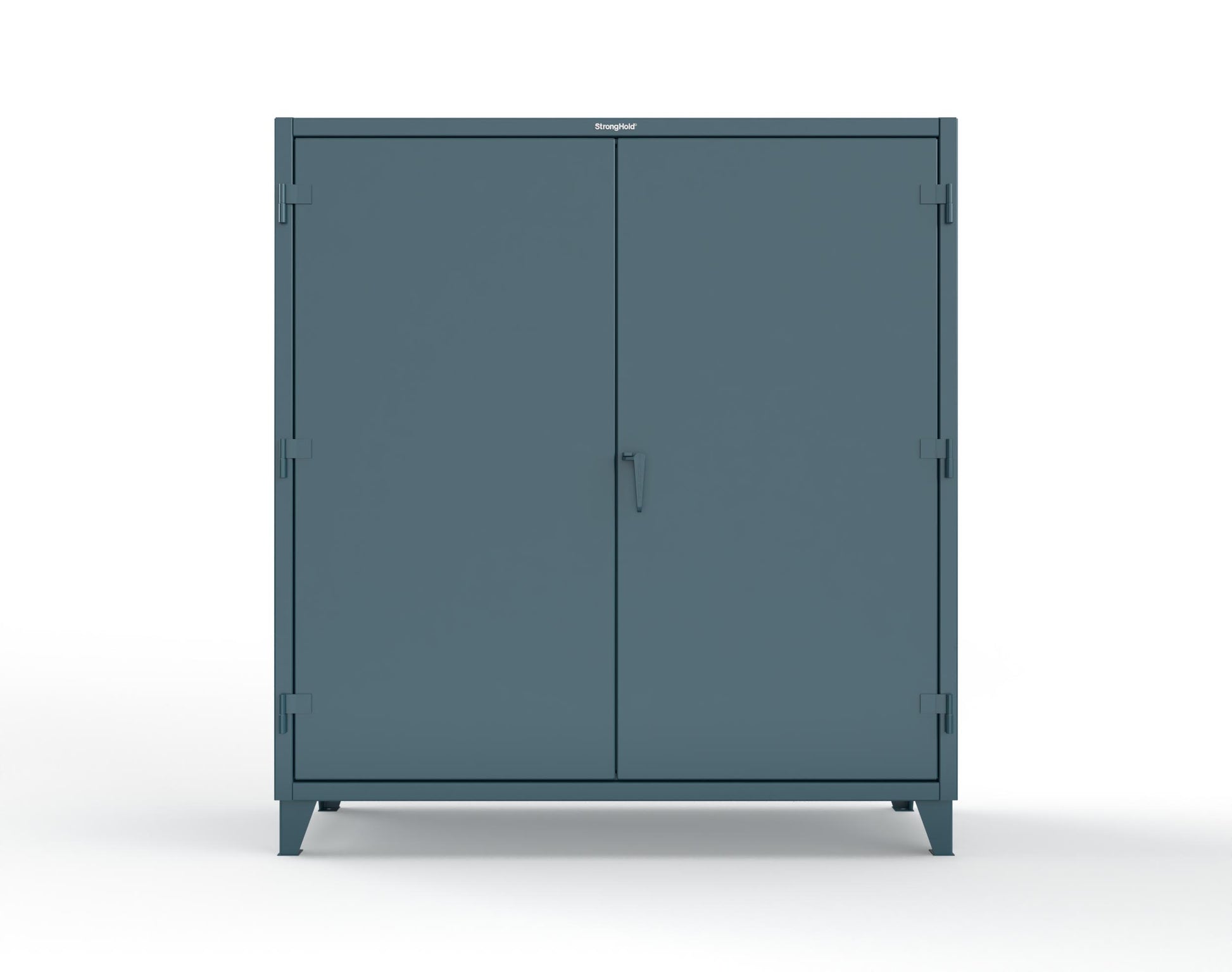 Extreme Duty 12 GA Cabinet with 6 Half-Width Drawers, 4 Shelves - 72 In. W x 24 In. D x 78 In. H - 66-244-6/5DB-5001