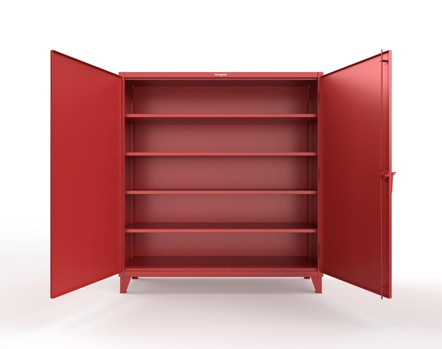 Extreme Duty 12 GA Cabinet with 4 Shelves - 72 In. W x 24 In. D x 78 In. H - 66-244-3001