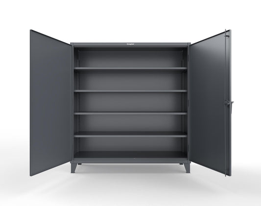 Extreme Duty 12 GA Cabinet with 4 Shelves - 72 In. W x 24 In. D x 78 In. H - 66-244-7024