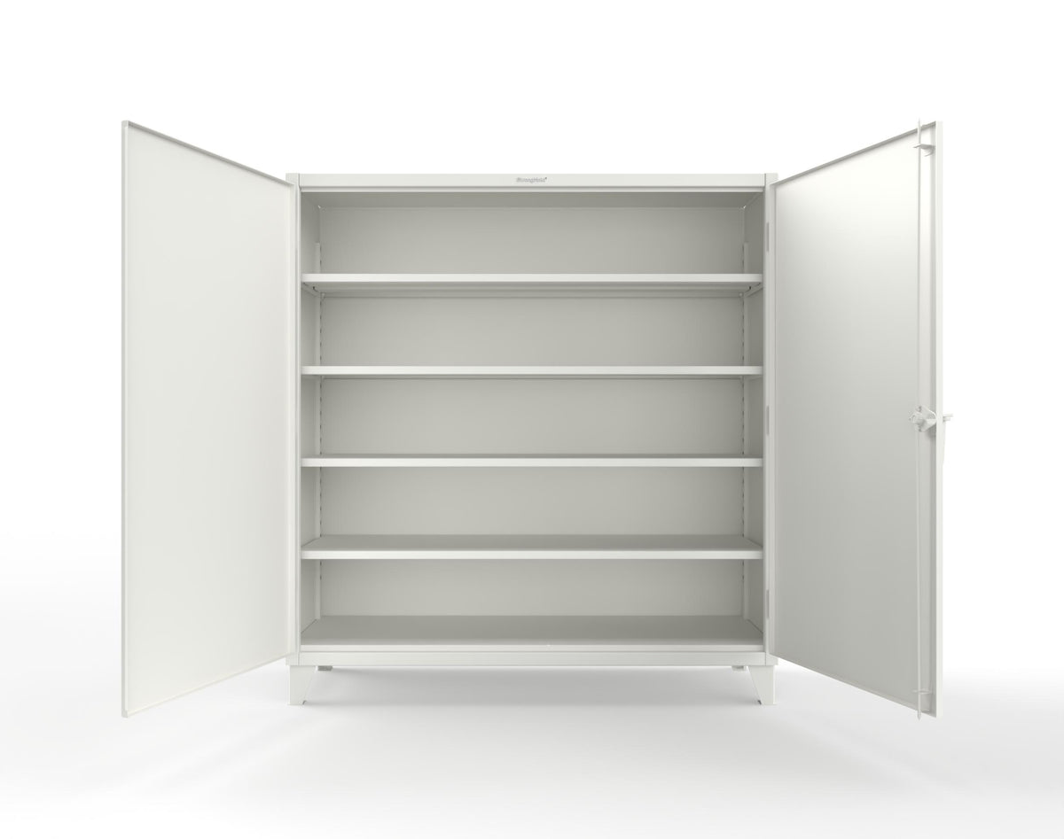 Extreme Duty 12 GA Cabinet with 4 Shelves - 72 In. W x 24 In. D x 78 In. H - 66-244-9003