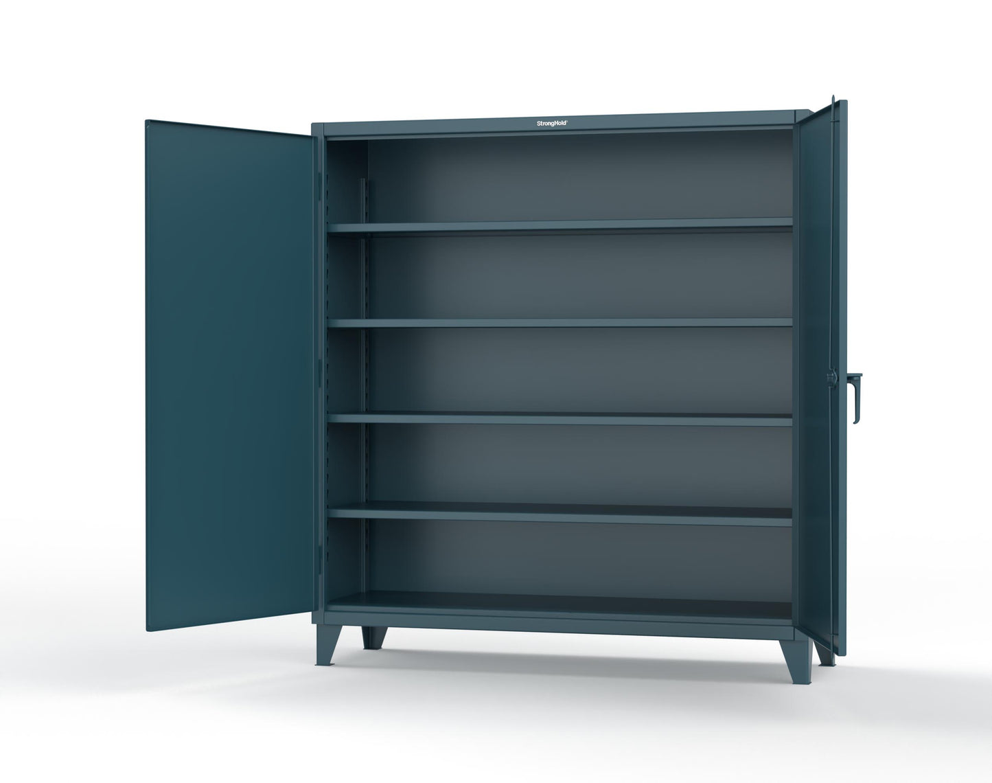 Extreme Duty 12 GA Cabinet with 4 Shelves - 72 In. W x 24 In. D x 78 In. H - 66-244-5001