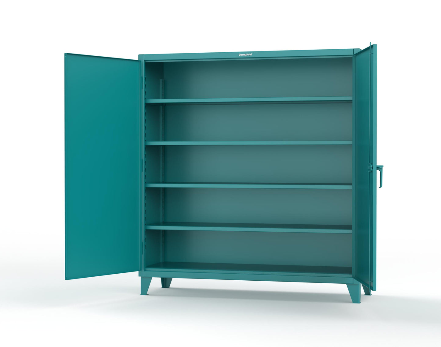 Extreme Duty 12 GA Cabinet with 4 Shelves - 72 In. W x 24 In. D x 78 In. H - 66-244-5021