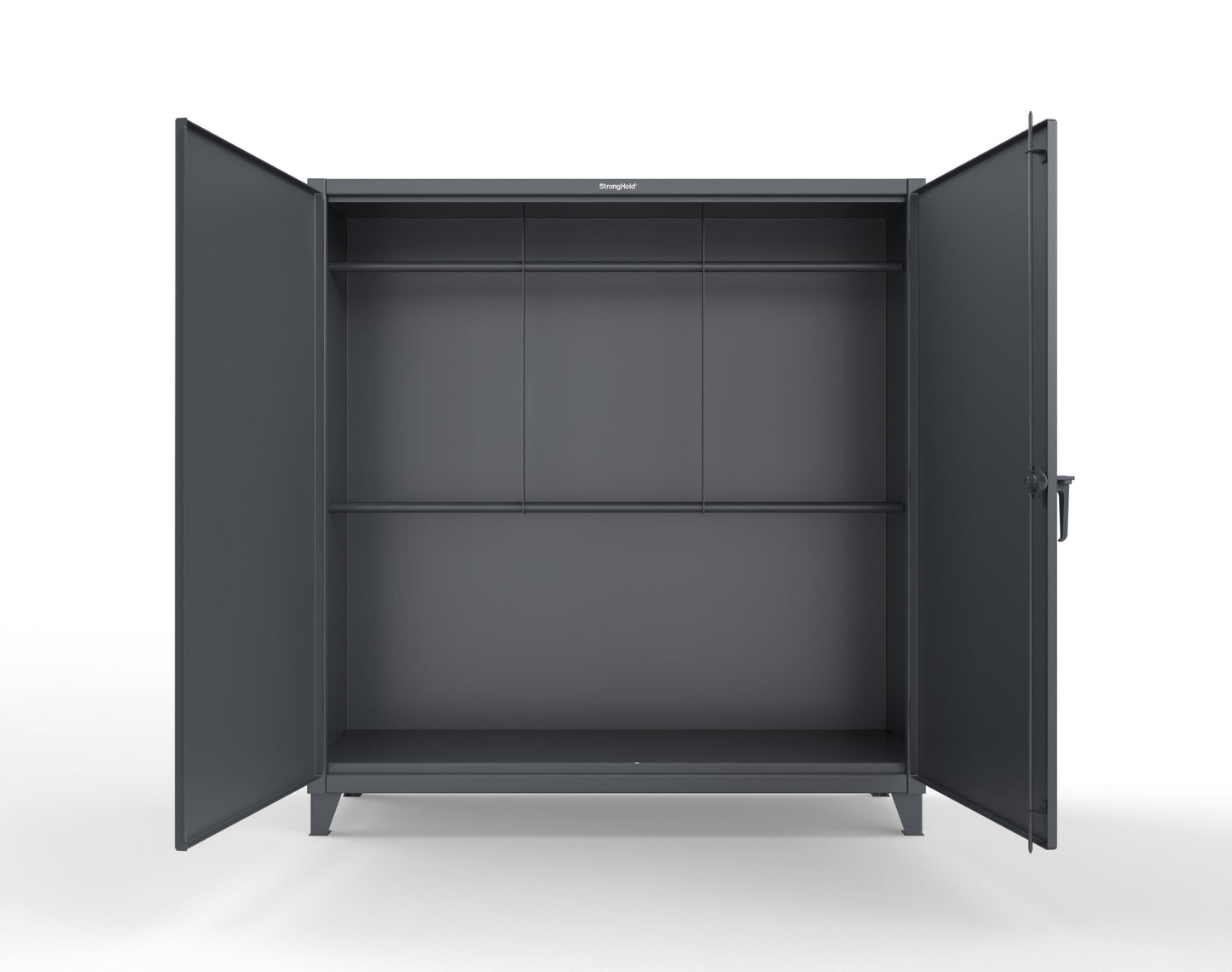 Extreme Duty 12 GA Chain and Hose Rigging Cabinet - 72 In. W x 24 In. D x 78 In. H - 66-2WR-240-7024