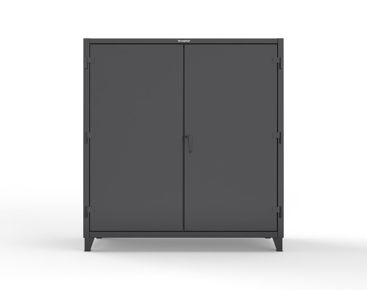 Extreme Duty 12 GA Chain and Hose Rigging Cabinet - 72 In. W x 24 In. D x 78 In. H - 66-2WR-240-9005
