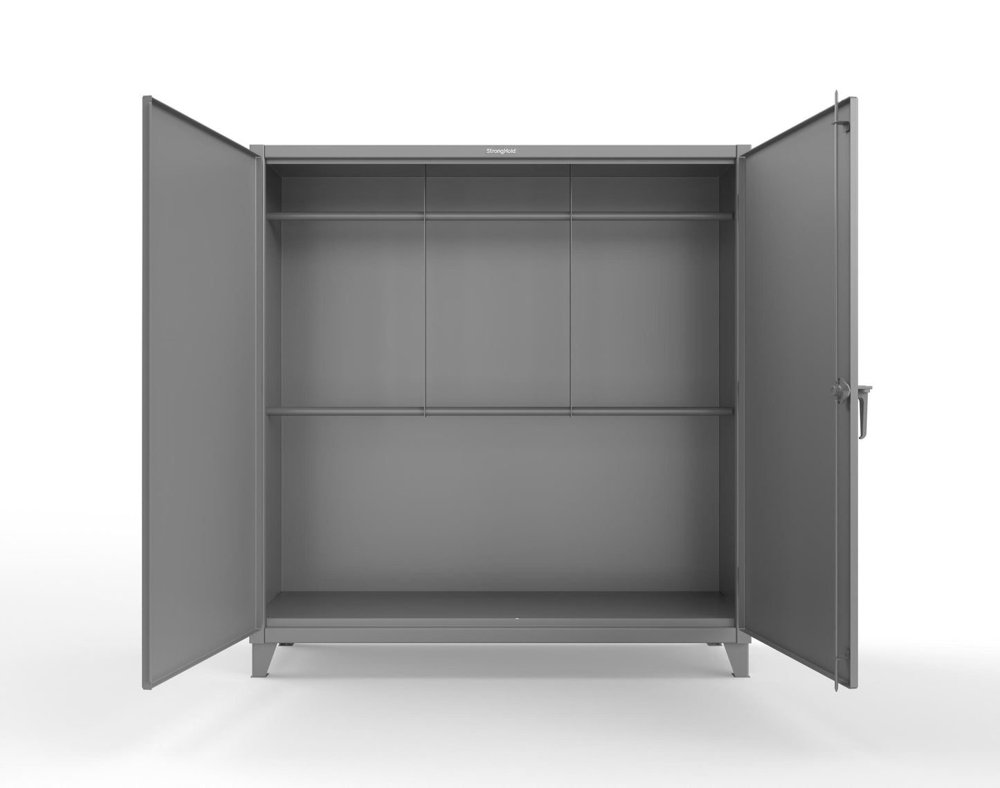 Extreme Duty 12 GA Chain and Hose Rigging Cabinet - 72 In. W x 24 In. D x 78 In. H - 66-2WR-240-7037