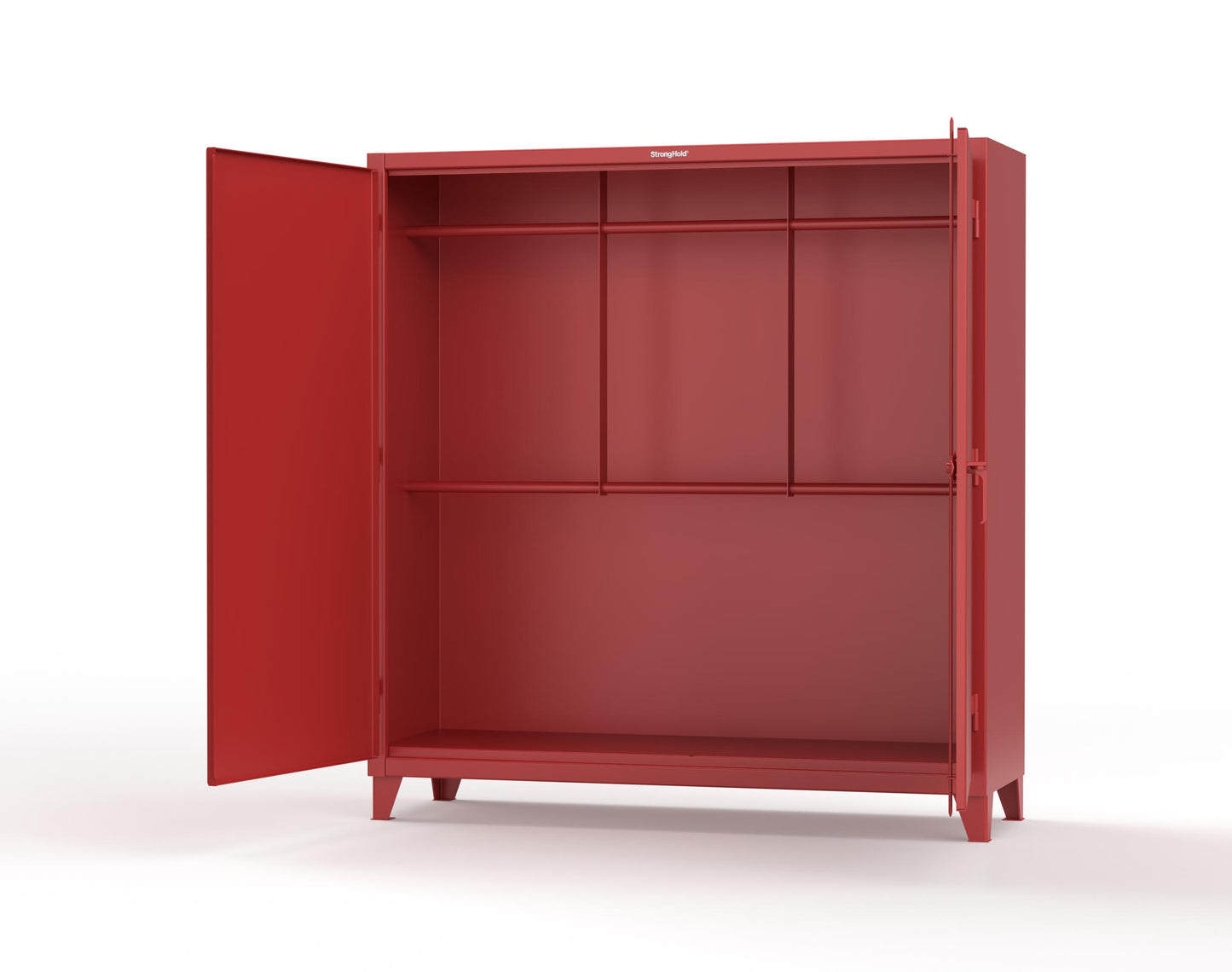 Extreme Duty 12 GA Chain and Hose Rigging Cabinet - 72 In. W x 24 In. D x 78 In. H - 66-2WR-240-3001
