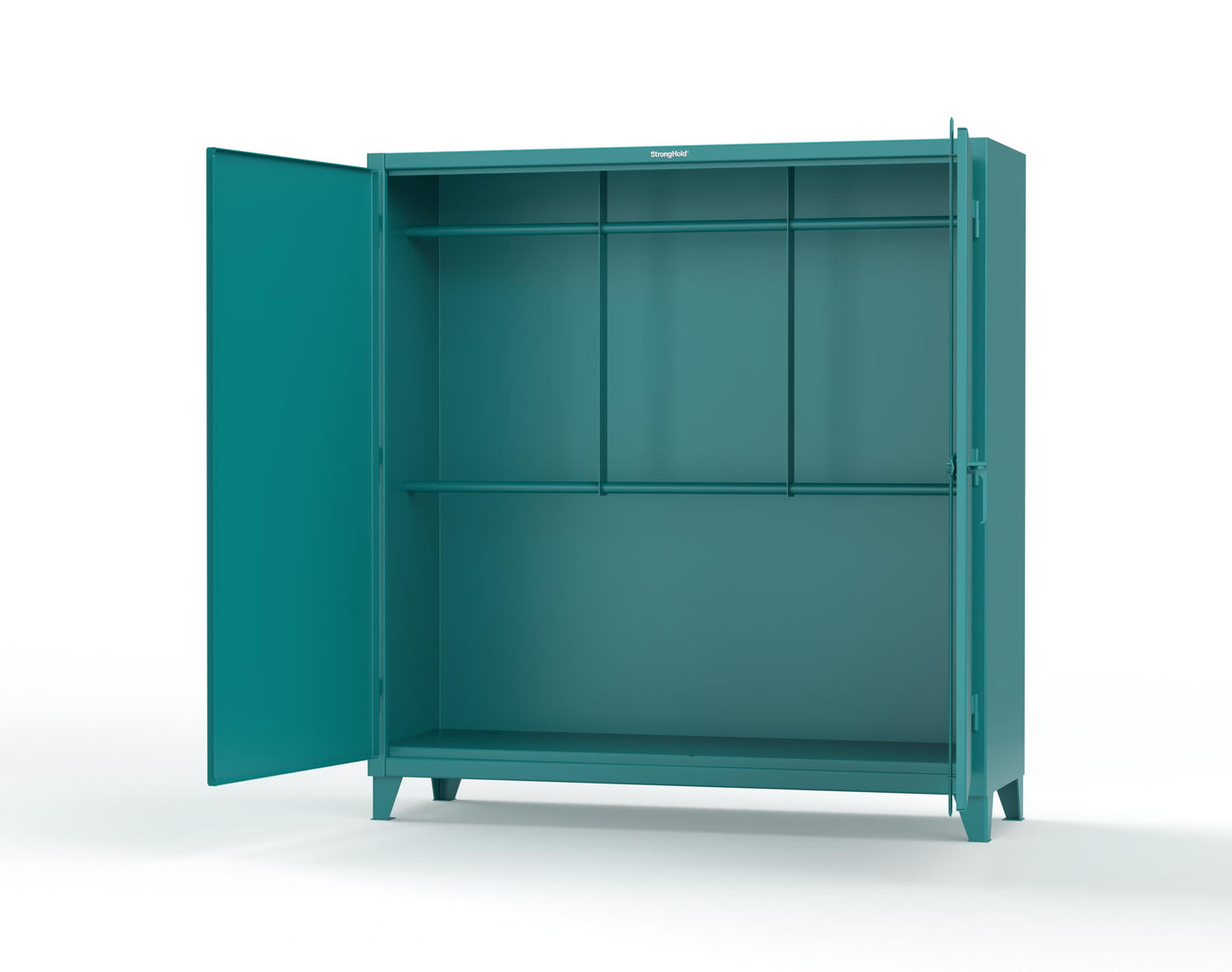 Extreme Duty 12 GA Chain and Hose Rigging Cabinet - 72 In. W x 24 In. D x 78 In. H - 66-2WR-240-5021
