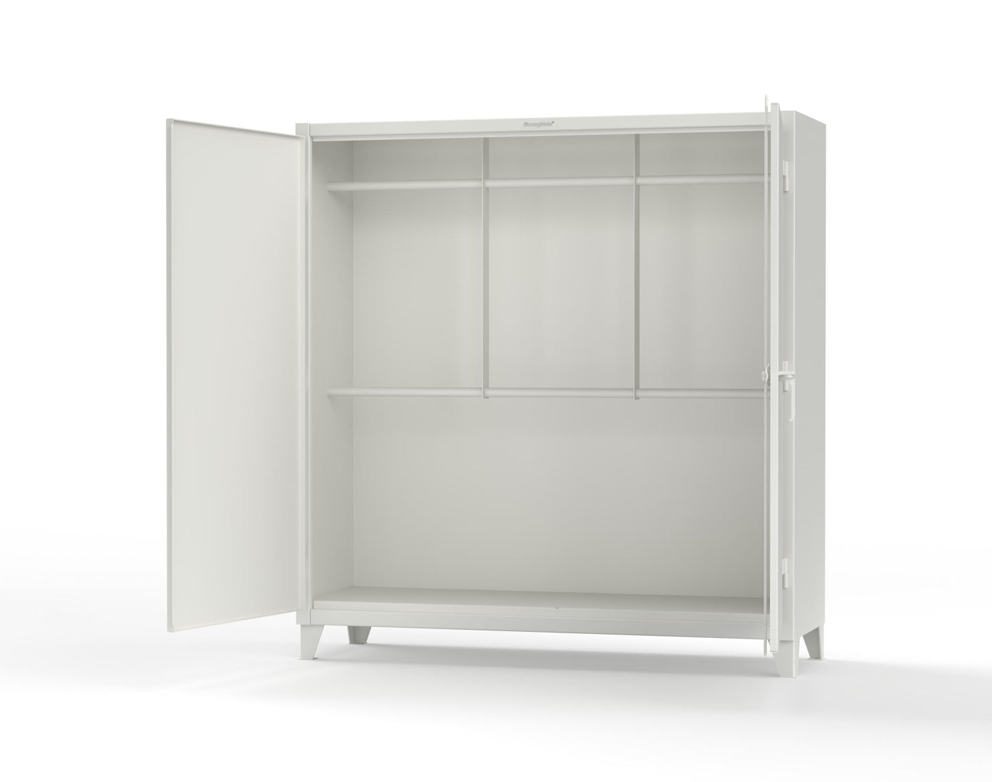 Extreme Duty 12 GA Chain and Hose Rigging Cabinet - 72 In. W x 24 In. D x 78 In. H - 66-2WR-240-9003