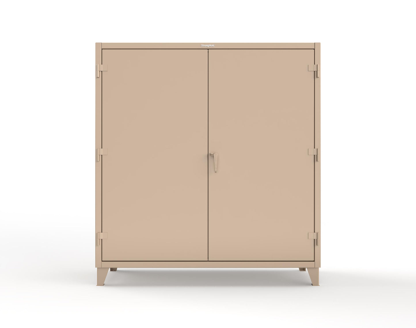 Extreme Duty 12 GA Cabinet with 4 Deep Shelves - 72 In. W x 30 In. D x 78 In. H - 66-304-1019