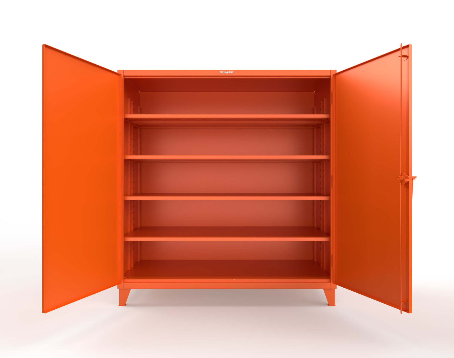 Extreme Duty 12 GA Cabinet with 4 Extra Deep Shelves - 72 In. W x 36 In. D x 78 In. H - 66-364-2009