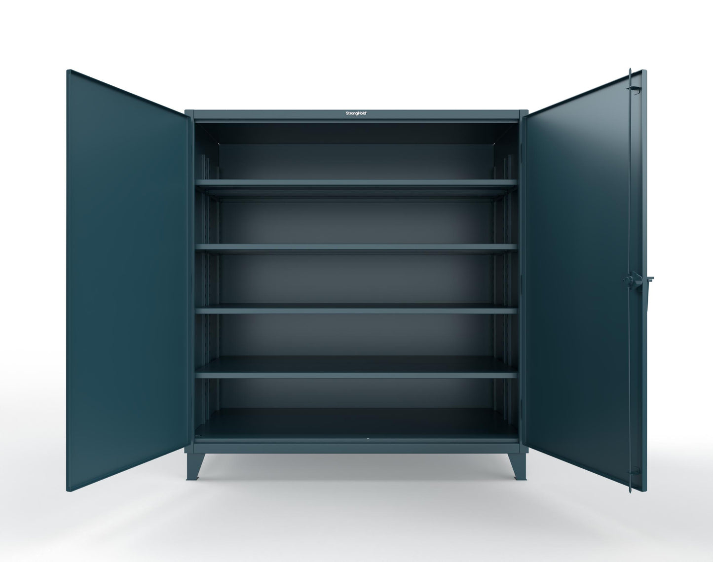 Extreme Duty 12 GA Cabinet with 4 Extra Deep Shelves - 72 In. W x 36 In. D x 78 In. H - 66-364-5001