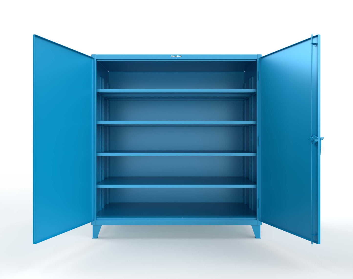 Extreme Duty 12 GA Cabinet with 4 Extra Deep Shelves - 72 In. W x 36 In. D x 78 In. H - 66-364-5012