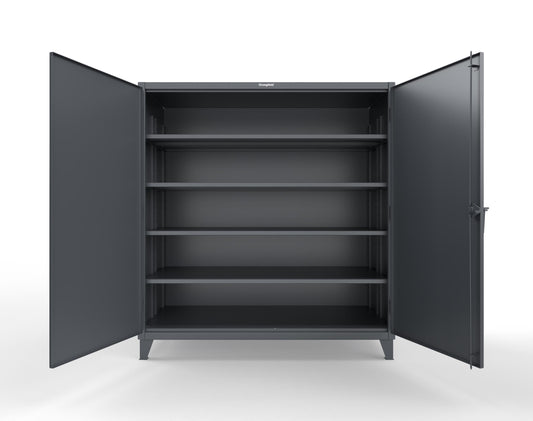 Extreme Duty 12 GA Cabinet with 4 Extra Deep Shelves - 72 In. W x 36 In. D x 78 In. H - 66-364-7024