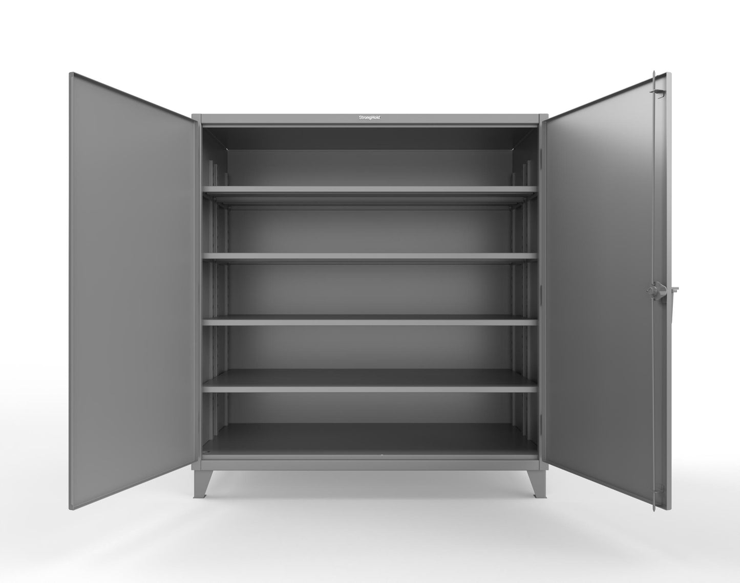 Extreme Duty 12 GA Cabinet with 4 Extra Deep Shelves - 72 In. W x 36 In. D x 78 In. H - 66-364-7037