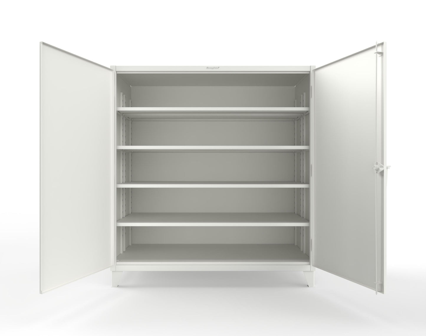 Extreme Duty 12 GA Cabinet with 4 Extra Deep Shelves - 72 In. W x 36 In. D x 78 In. H - 66-364-9003