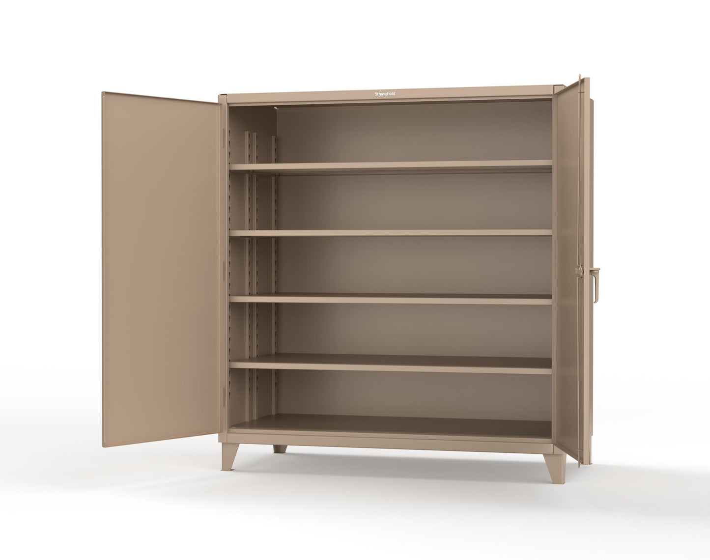 Extreme Duty 12 GA Cabinet with 4 Extra Deep Shelves - 72 In. W x 36 In. D x 78 In. H - 66-364-1019