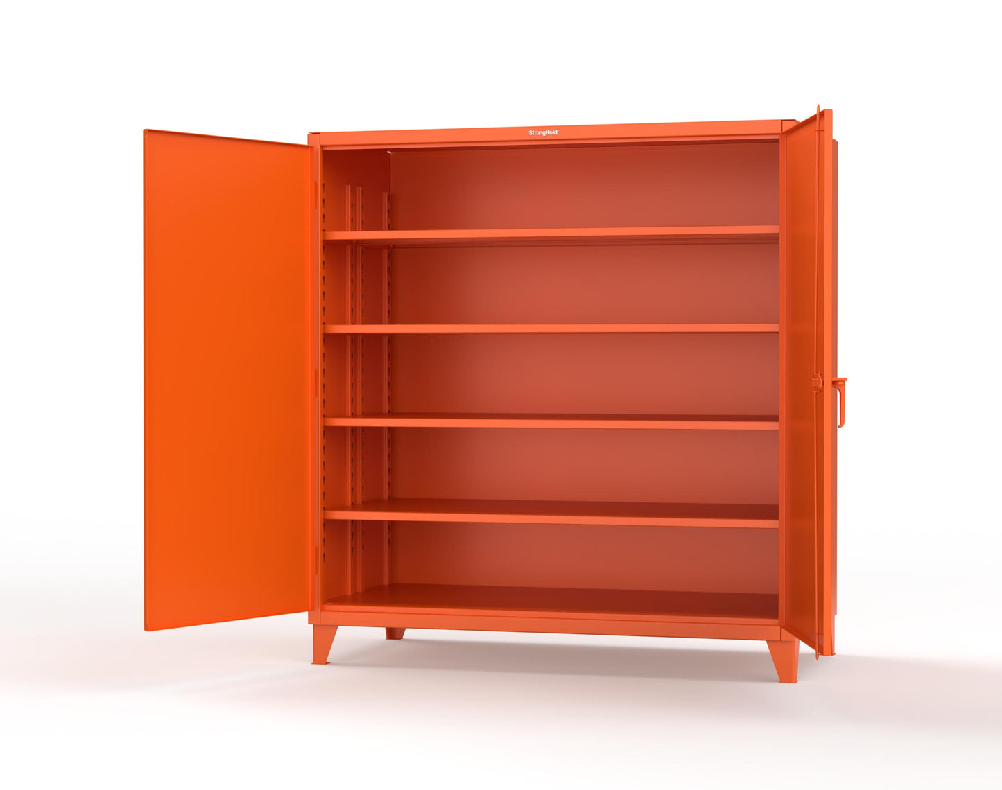 Extreme Duty 12 GA Cabinet with 4 Extra Deep Shelves - 72 In. W x 36 In. D x 78 In. H - 66-364-2009