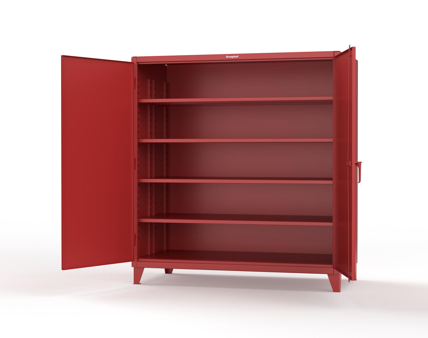 Extreme Duty 12 GA Cabinet with 4 Extra Deep Shelves - 72 In. W x 36 In. D x 78 In. H - 66-364-3001