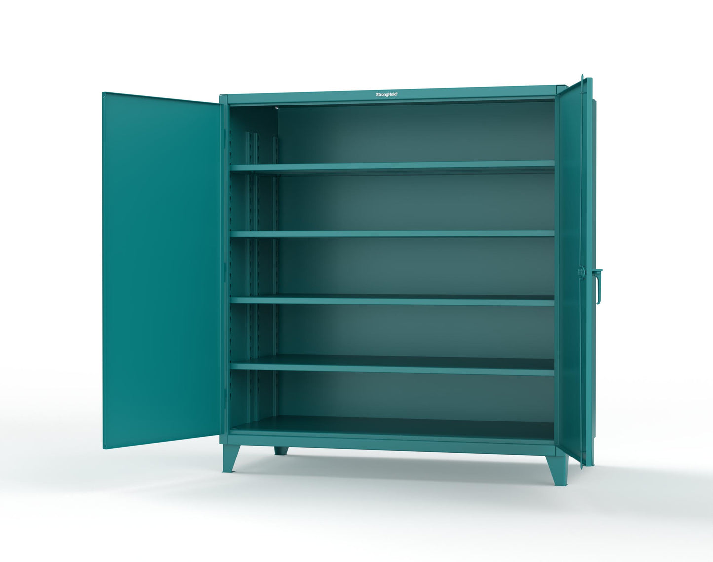 Extreme Duty 12 GA Cabinet with 4 Extra Deep Shelves - 72 In. W x 36 In. D x 78 In. H - 66-364-5021