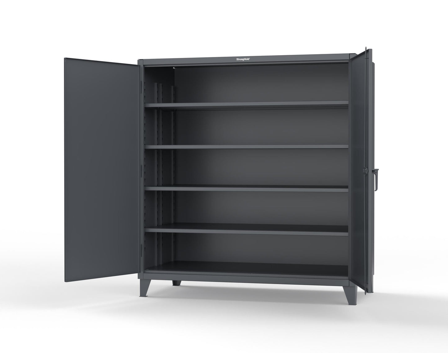 Extreme Duty 12 GA Cabinet with 4 Extra Deep Shelves - 72 In. W x 36 In. D x 78 In. H - 66-364-7024