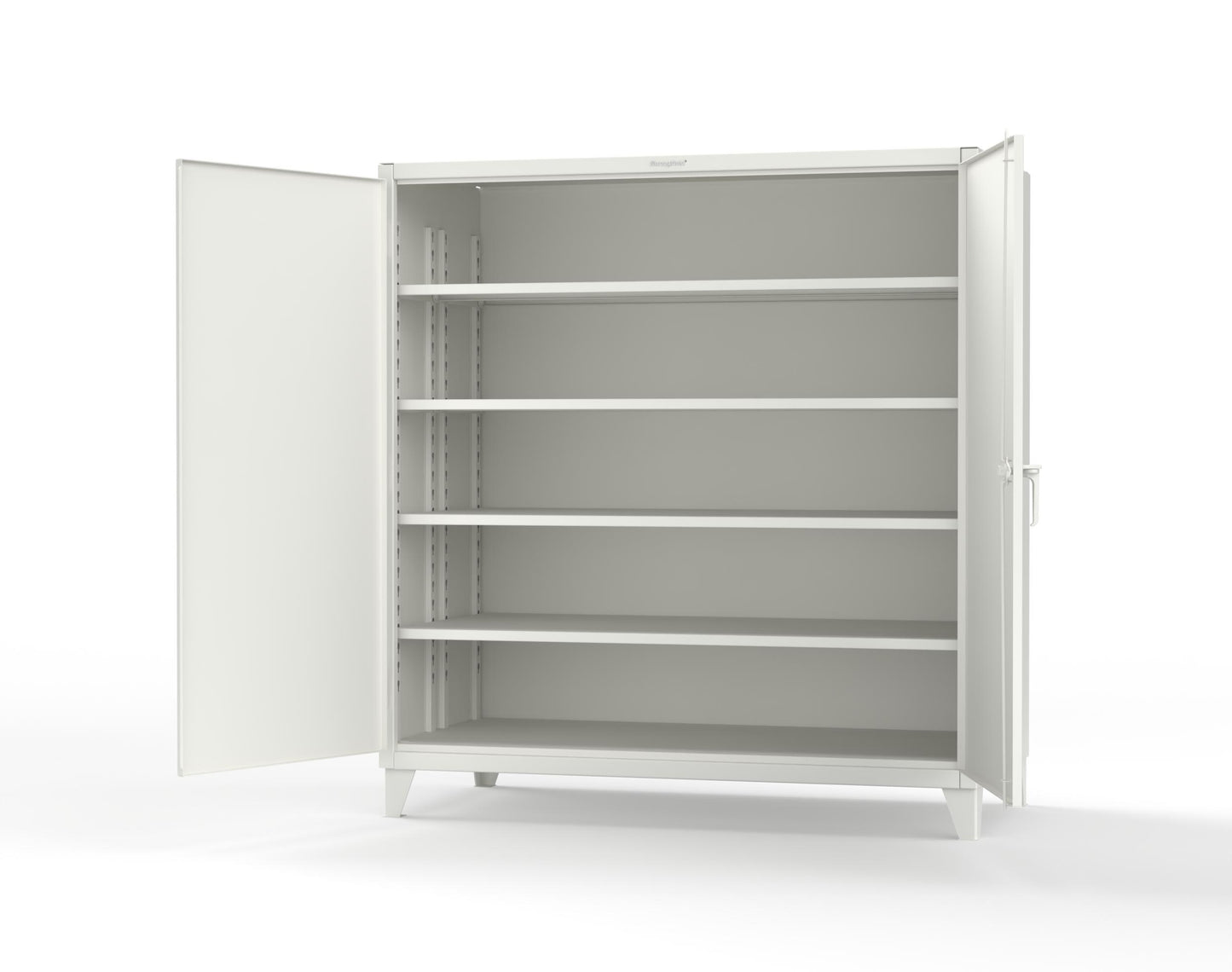 Extreme Duty 12 GA Cabinet with 4 Extra Deep Shelves - 72 In. W x 36 In. D x 78 In. H - 66-364-9003