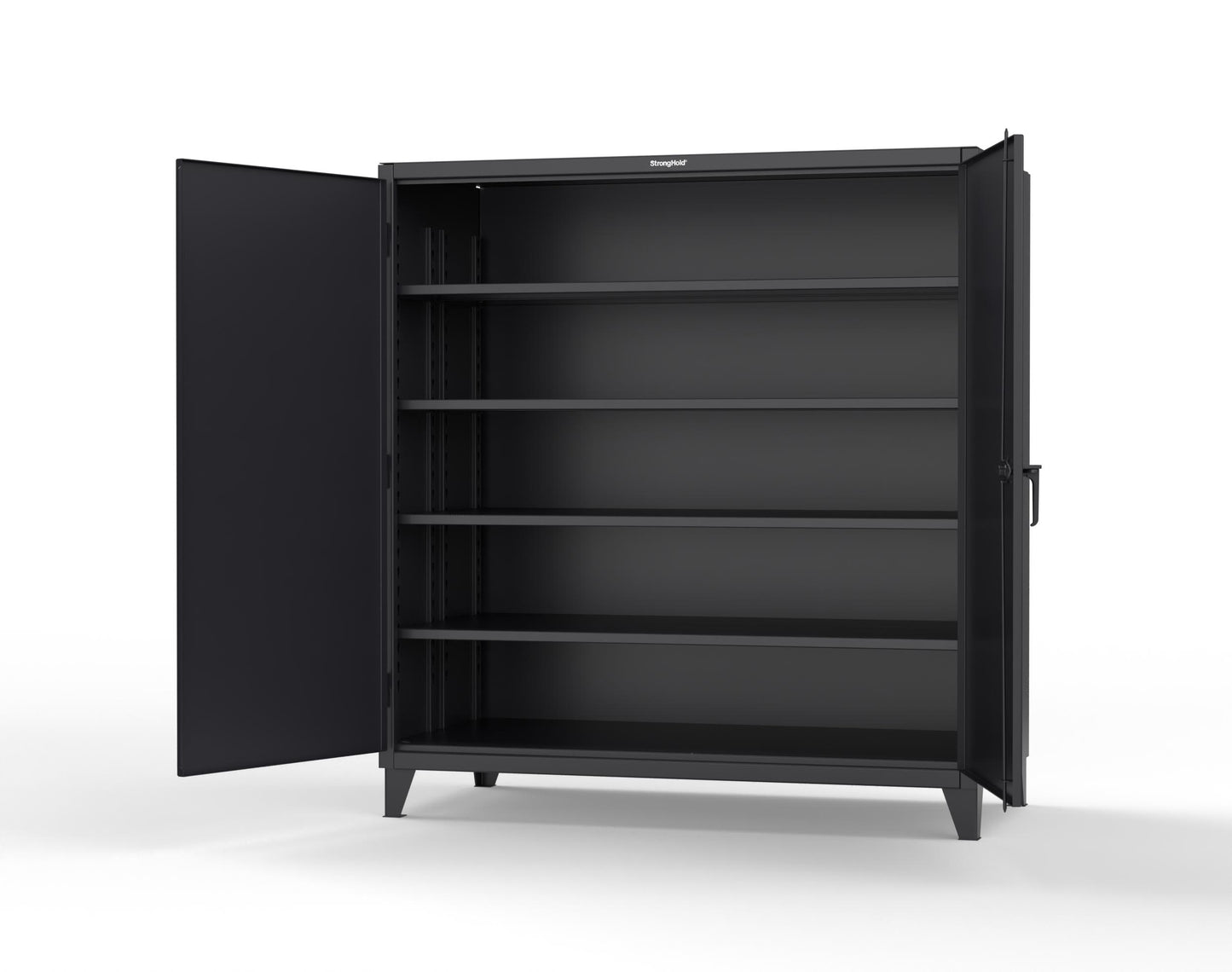 Extreme Duty 12 GA Cabinet with 4 Extra Deep Shelves - 72 In. W x 36 In. D x 78 In. H - 66-364-9005