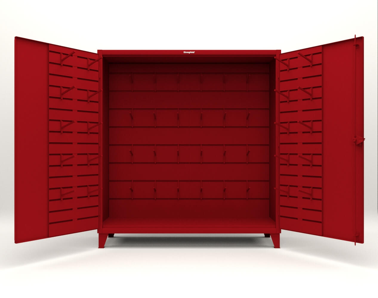 Extreme Duty 12 GA Rigging Cabinet with Hooks - 72 In. W x 24 In. D x 78 In. H