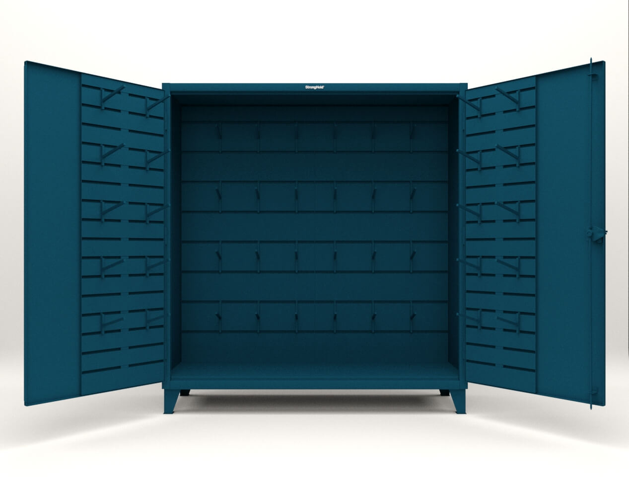 Extreme Duty 12 GA Rigging Cabinet with Hooks - 72 In. W x 24 In. D x 78 In. H