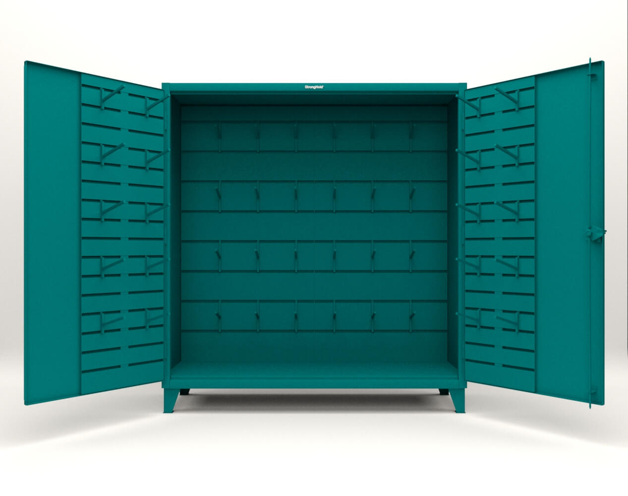 Extreme Duty 12 GA Rigging Cabinet with Hooks - 72 In. W x 24 In. D x 78 In. H