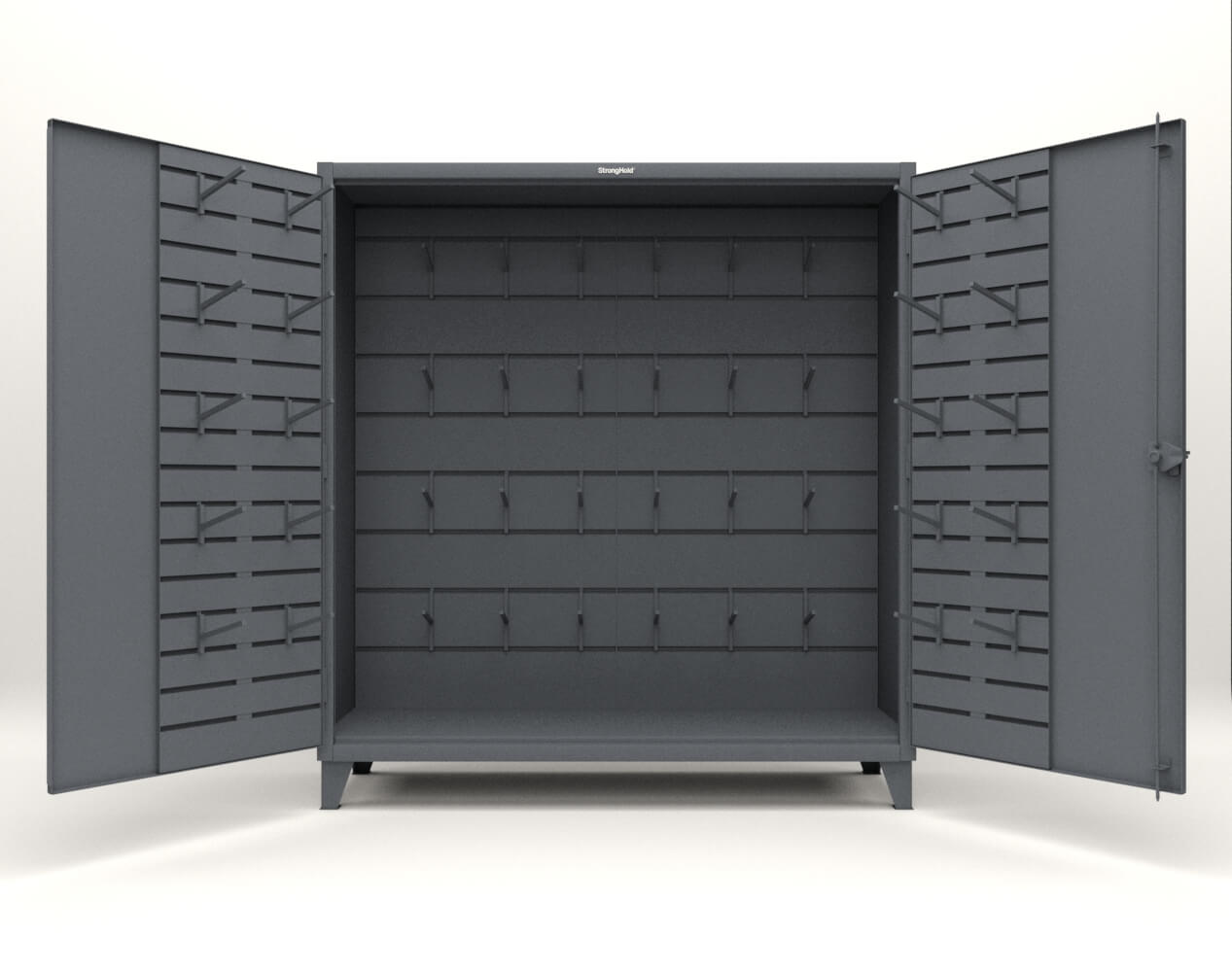 Extreme Duty 12 GA Rigging Cabinet with Hooks - 72 In. W x 24 In. D x 78 In. H